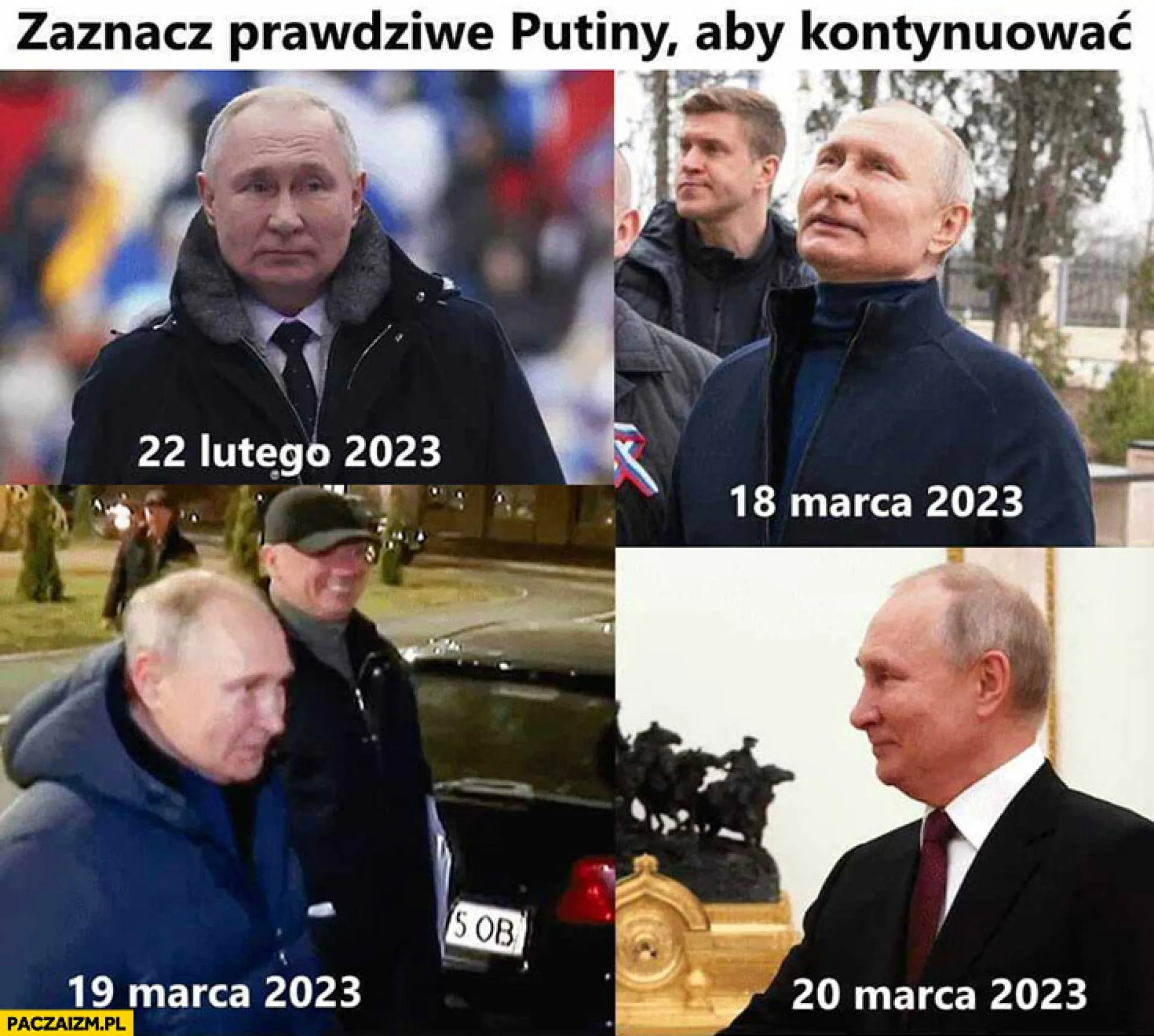 Putin w liczbie mnogiej
