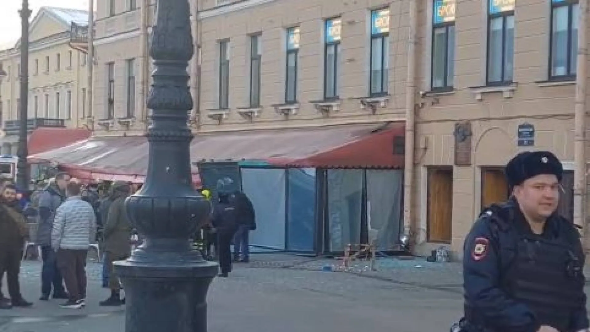 Eksplozja w kawiarni Prigożyna w Sankt Petersburgu. Media: zginął prokremlowski bloger Władlen Tatarski [WIDEO]