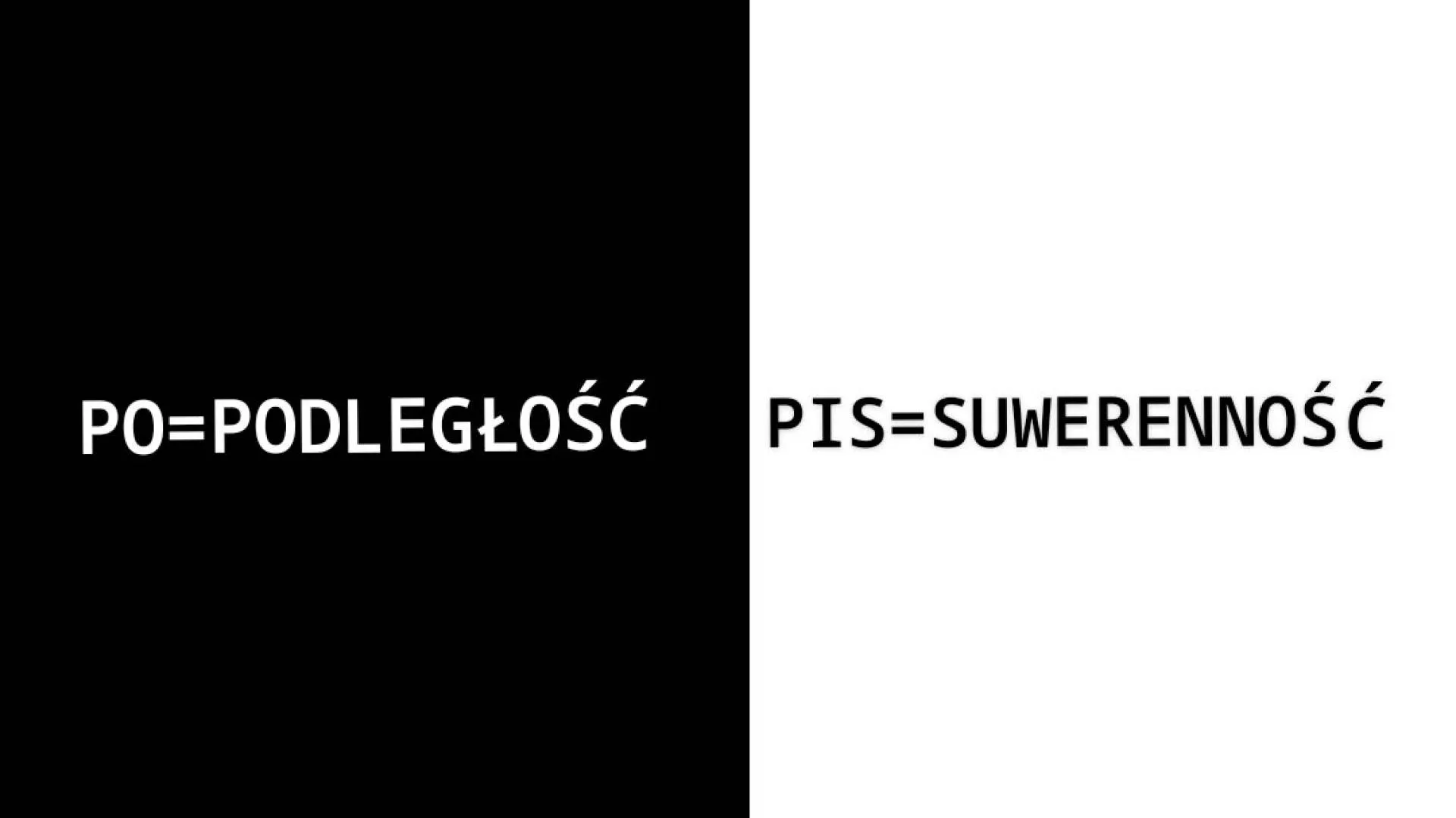 PO vs PiS