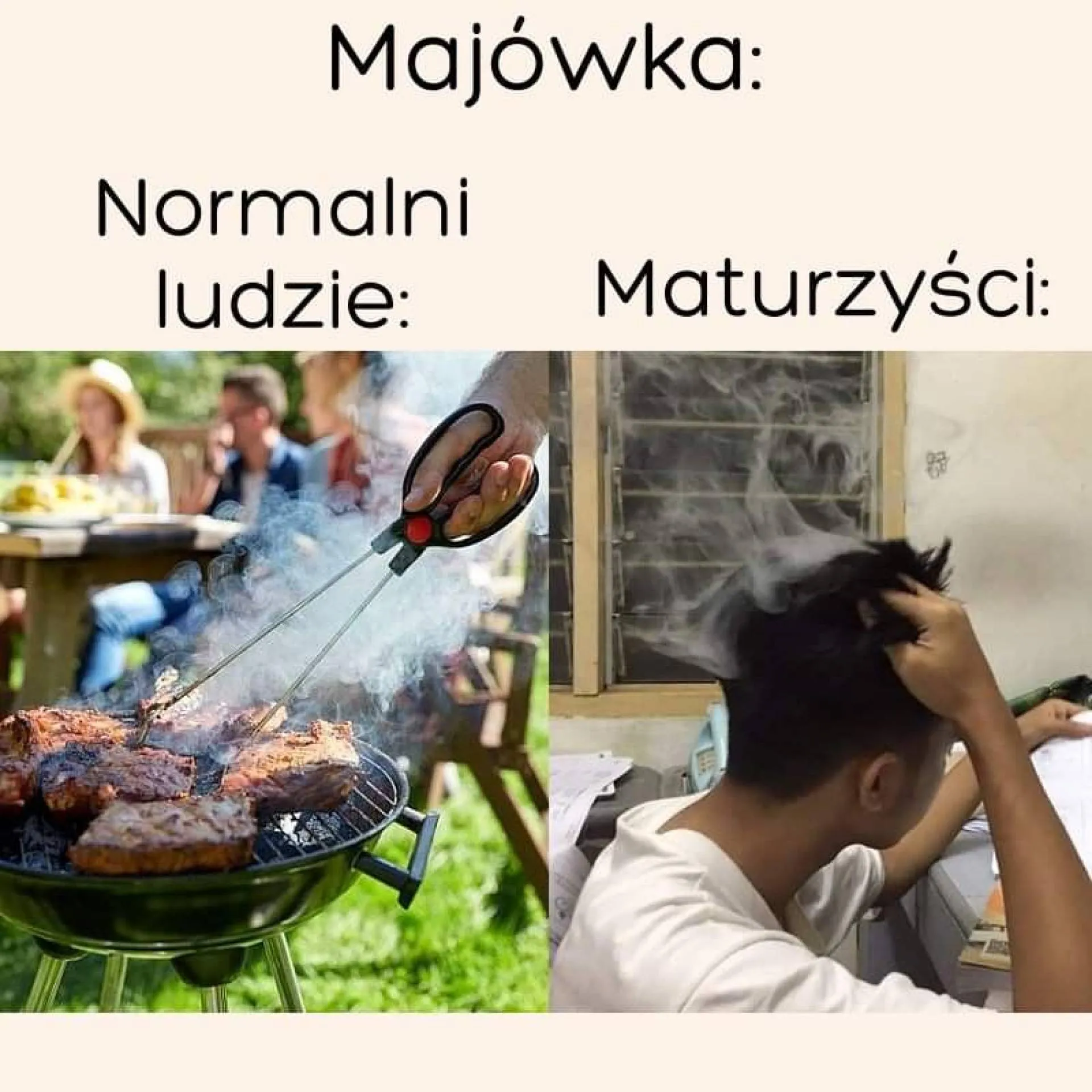 Normalni ludzie vs. maturzyści