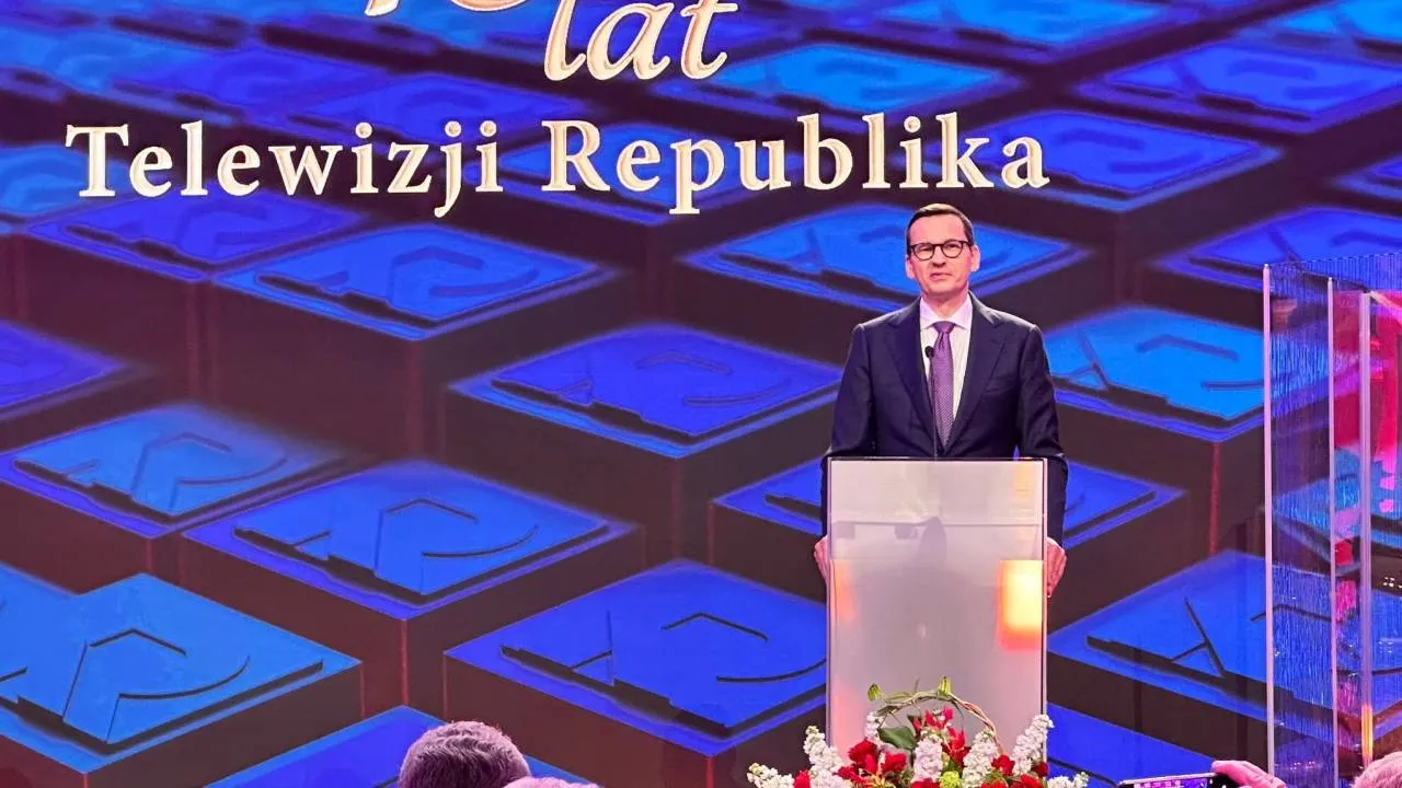 Premier Morawiecki dziękuje Telewizji Republika: „Powstała z niezgody na marazm, na zmowę milczenia”