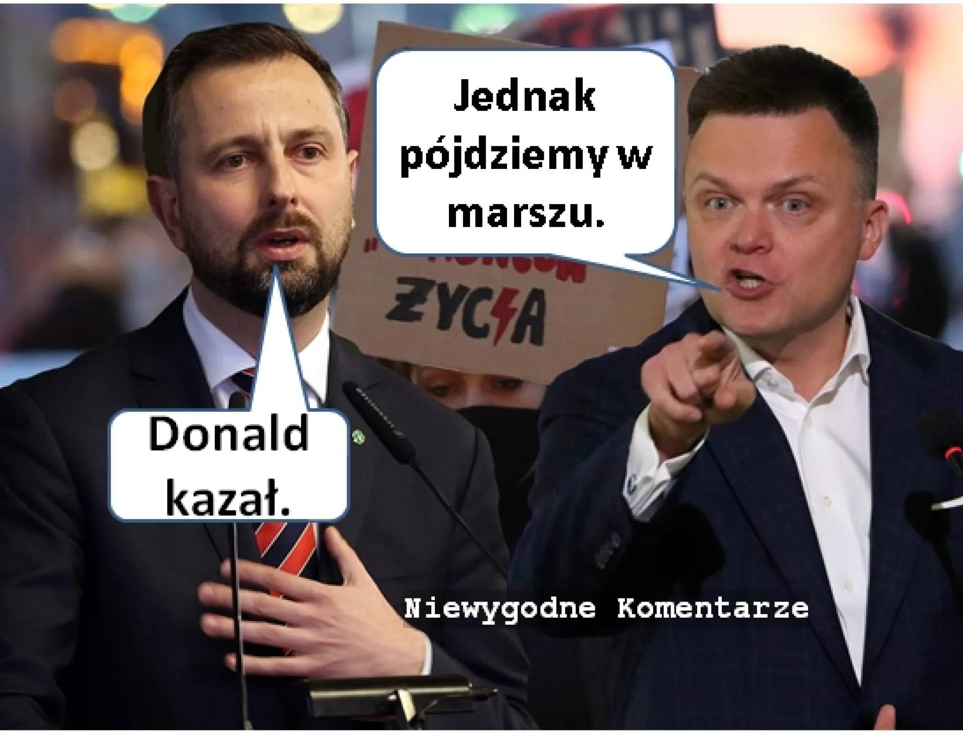 Donald kazał