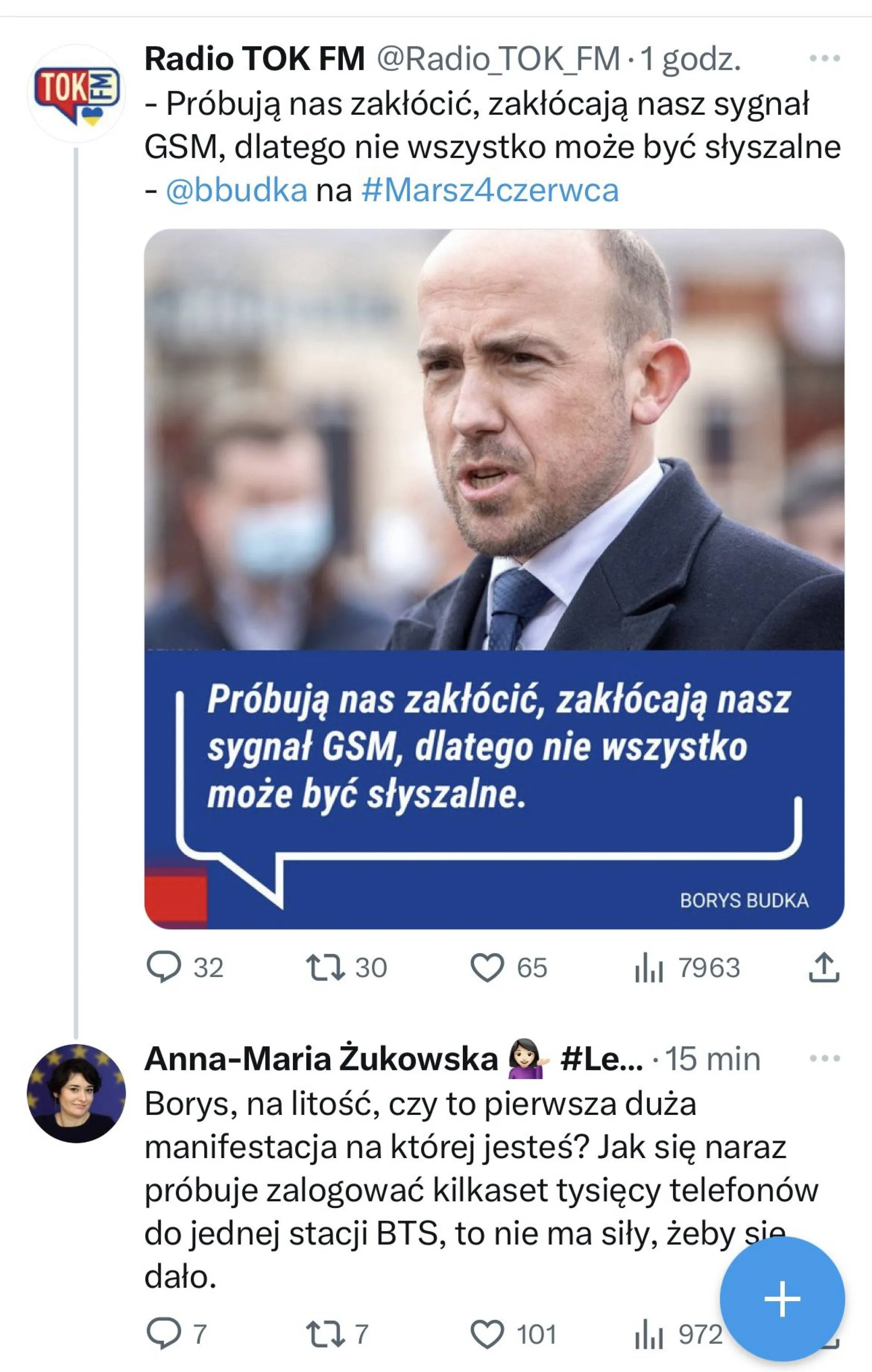 Pierwsza manifestacja Borysława