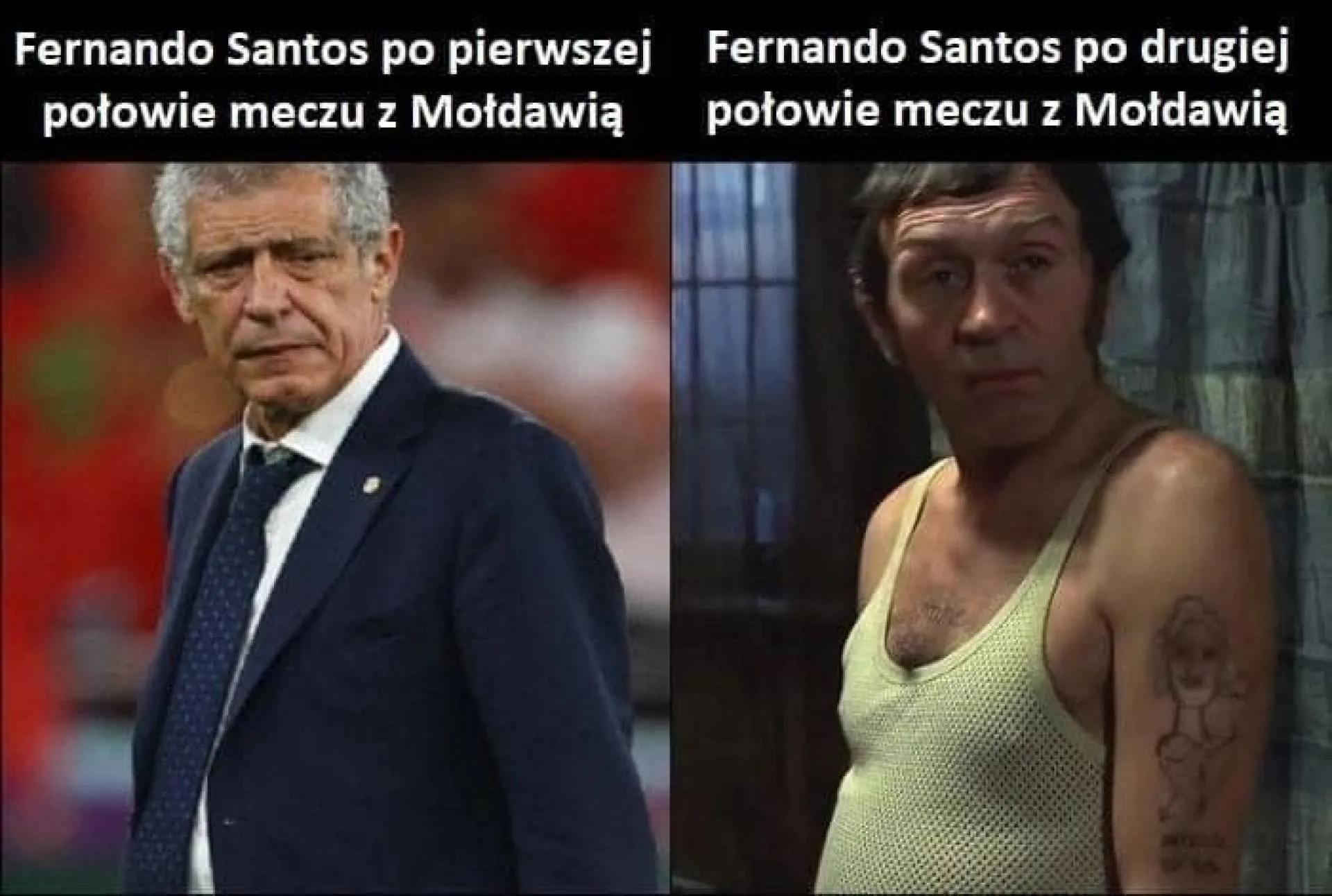 1 połowa vs 2 połowa