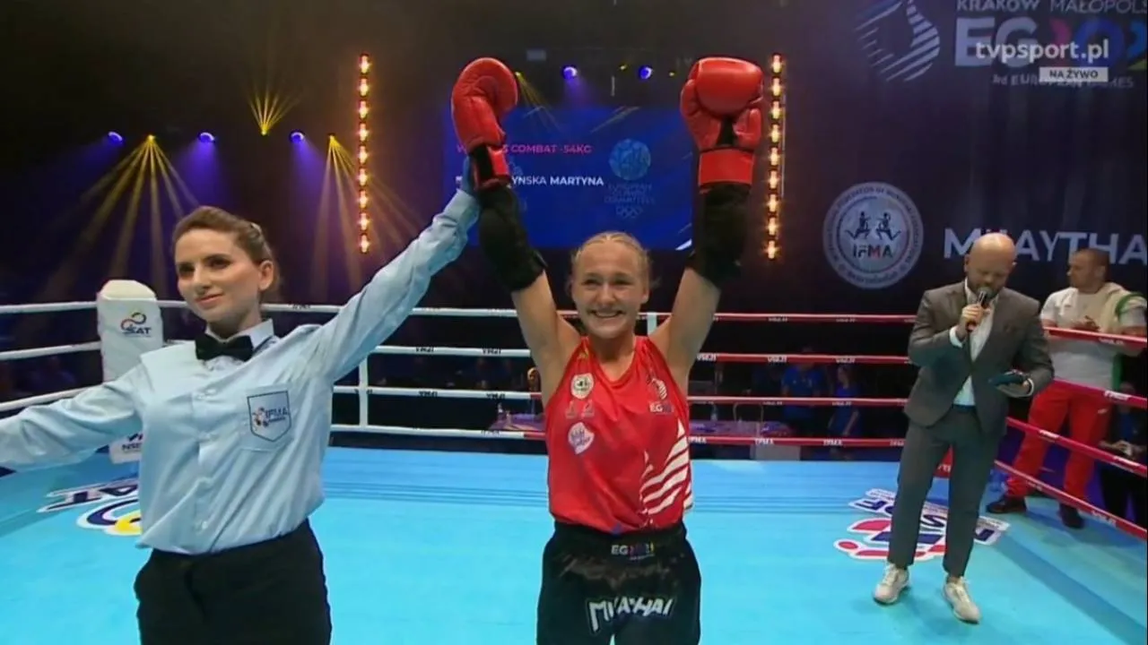 Igrzyska Europejskie: Polka ze złotem w tajskim boksie