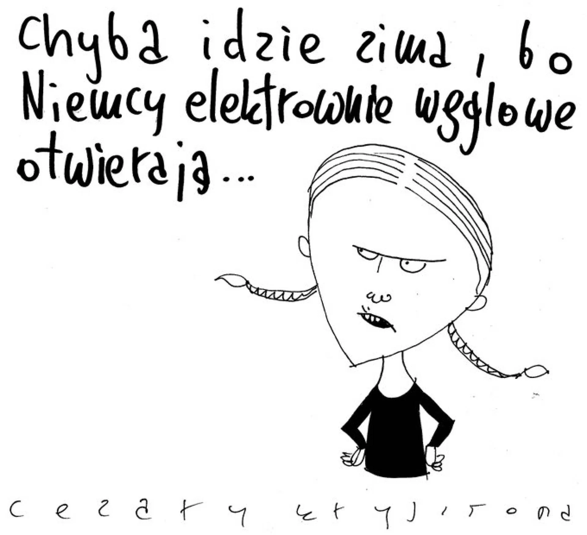 Zima już