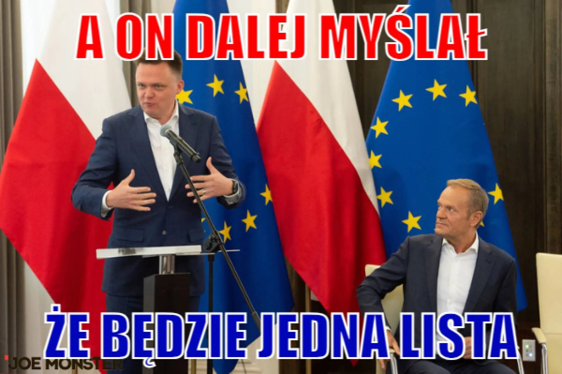 On myślał...