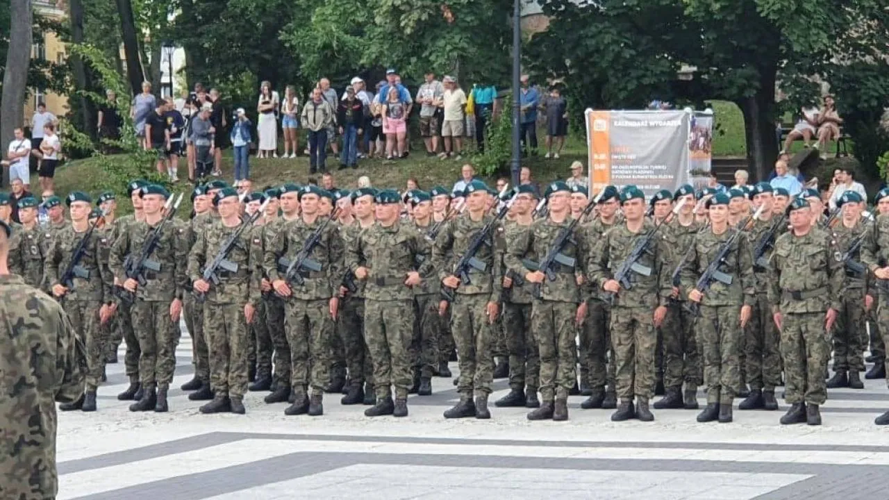 W Olecku powstaje nowa jednostka wojskowa. Żołnierze złożyli przysięgę