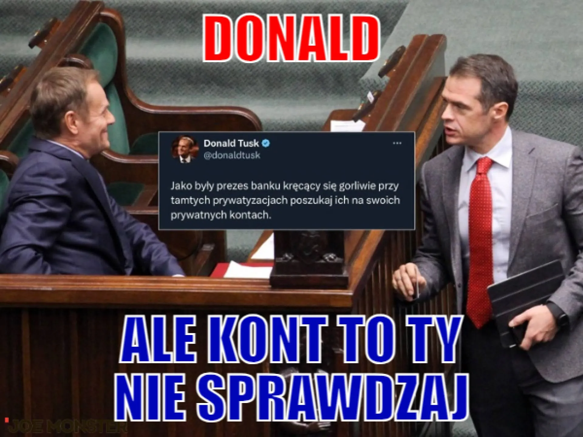 Sławek do Donalda