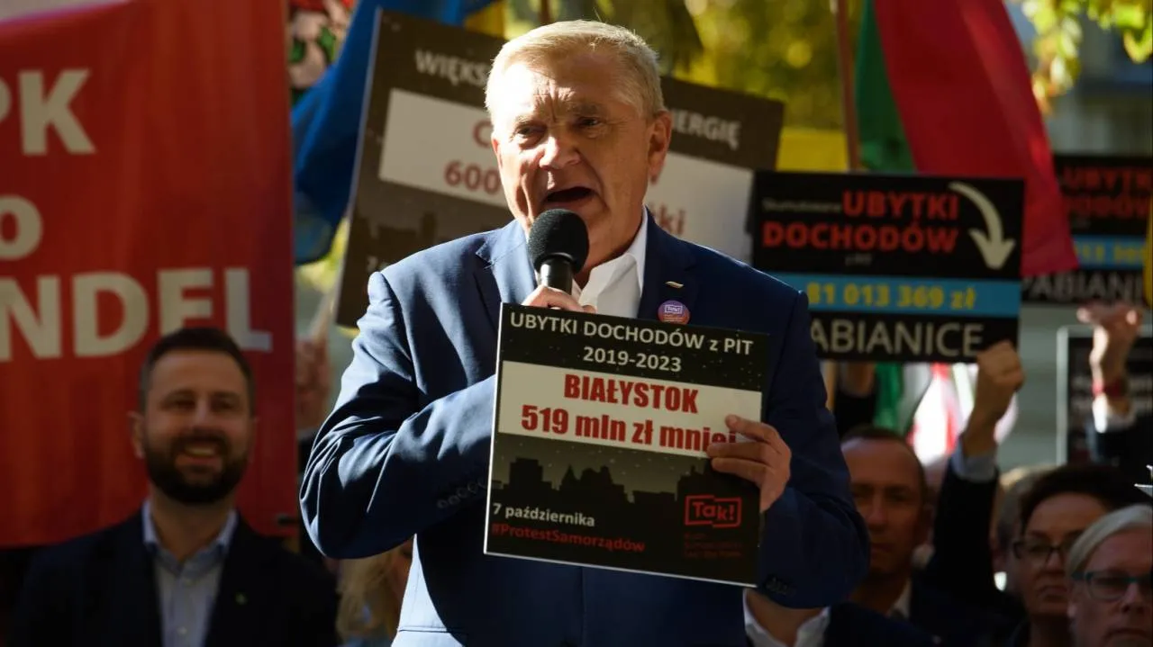 Piąta kadencja Truskolaskiego w Białymstoku. Wygrał w I turze