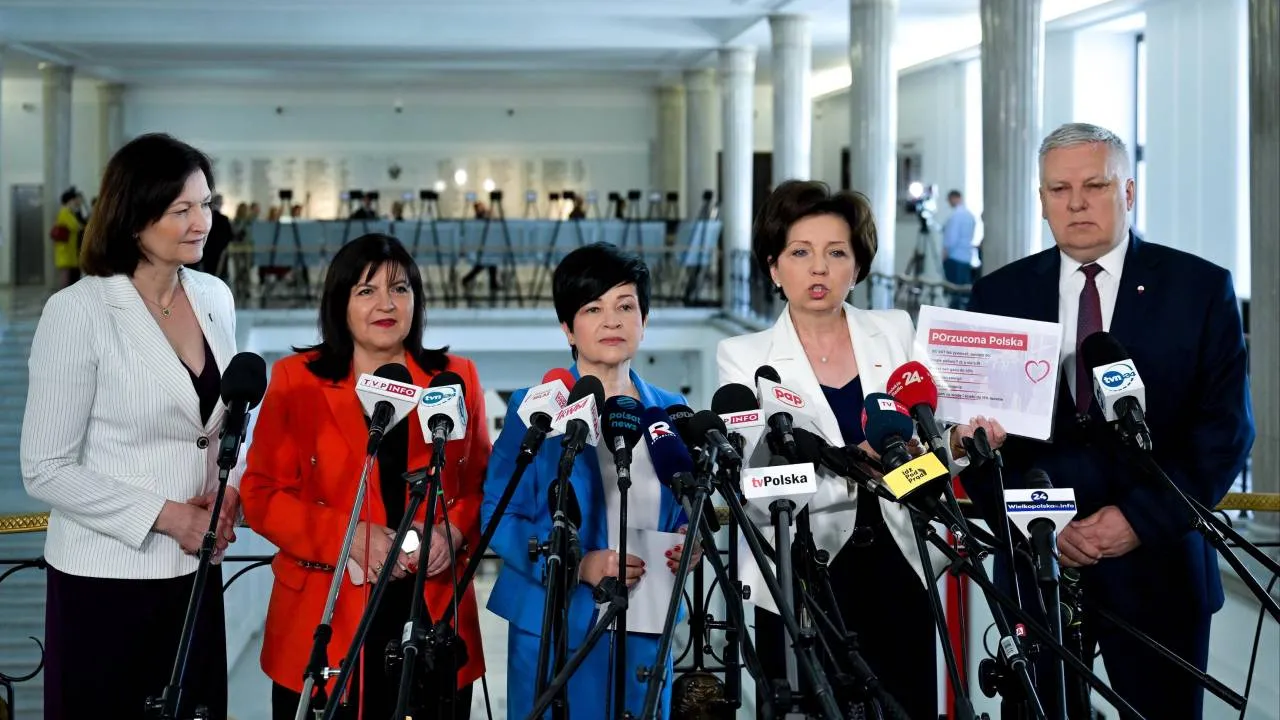 PiS pyta rząd Tuska o podwyżki. Maląg: Nie zgadzamy się na porzucenie Polski