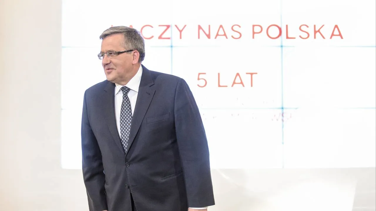 Komorowski: To nie przeszkadza, jeśli obietnic się w pełni nie zrealizuje. Ludzie lubią, jak się im obiecuje