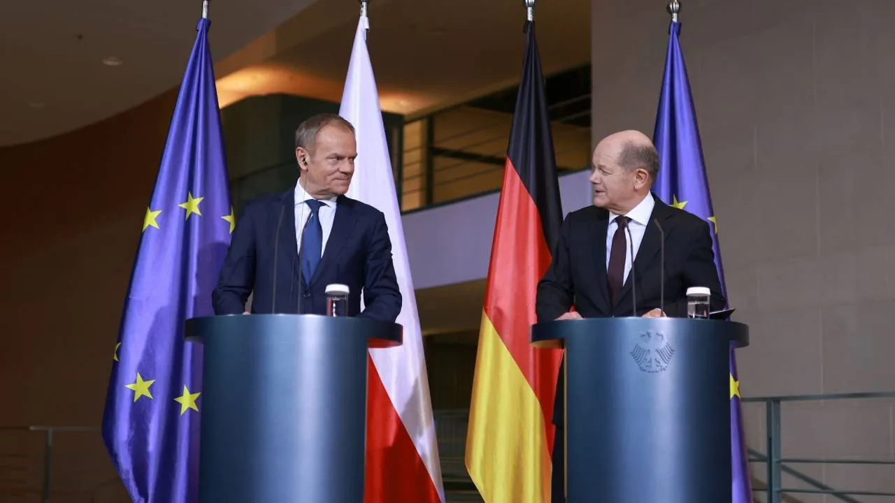 Media: Nie było rozmowy Tusk-Scholz na temat incydentu na granicy! Biuro kanclerza wypowiedziało się jasno