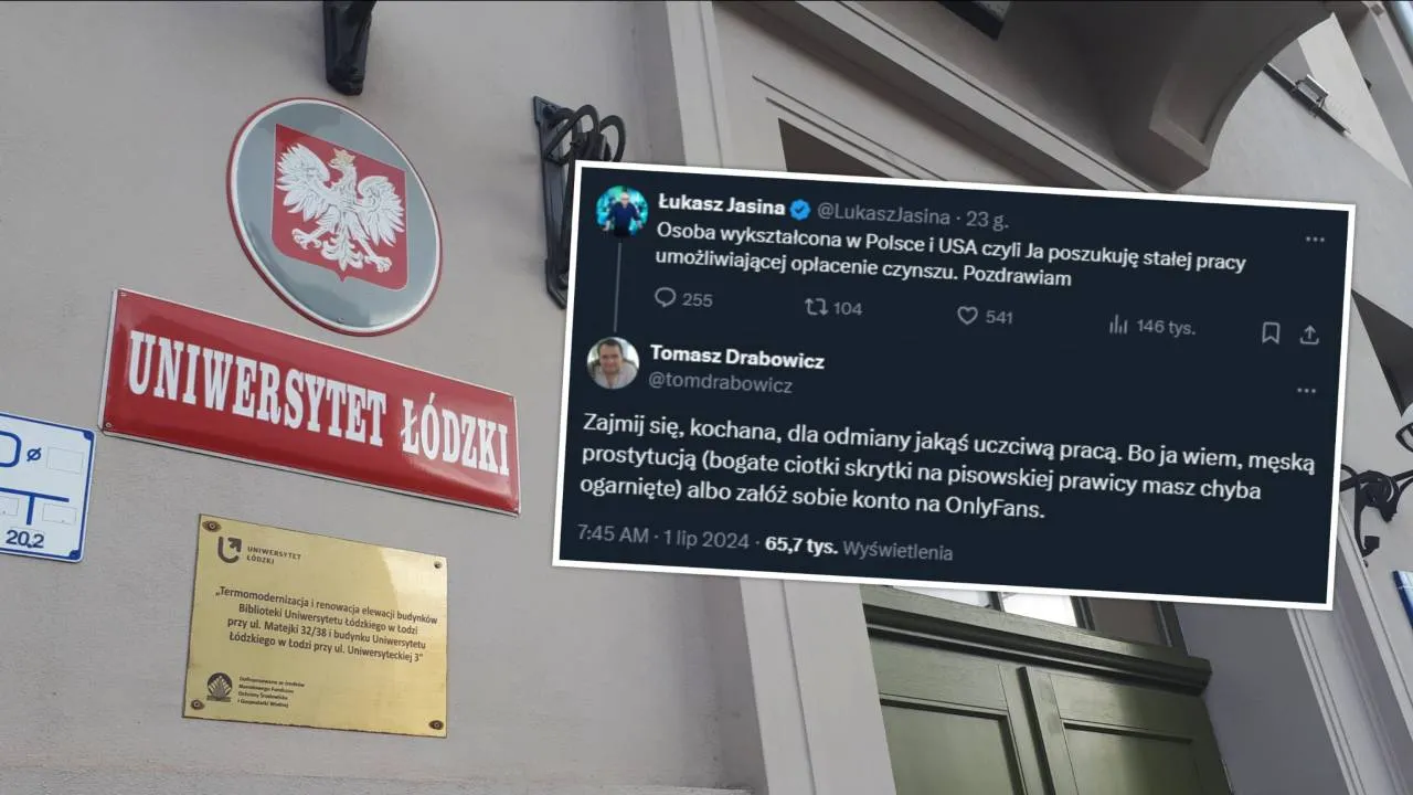 Były rzecznik MSZ zapytał o pracę. Szokująca odpowiedź wykładowcy Uniwersytetu Łódzkiego