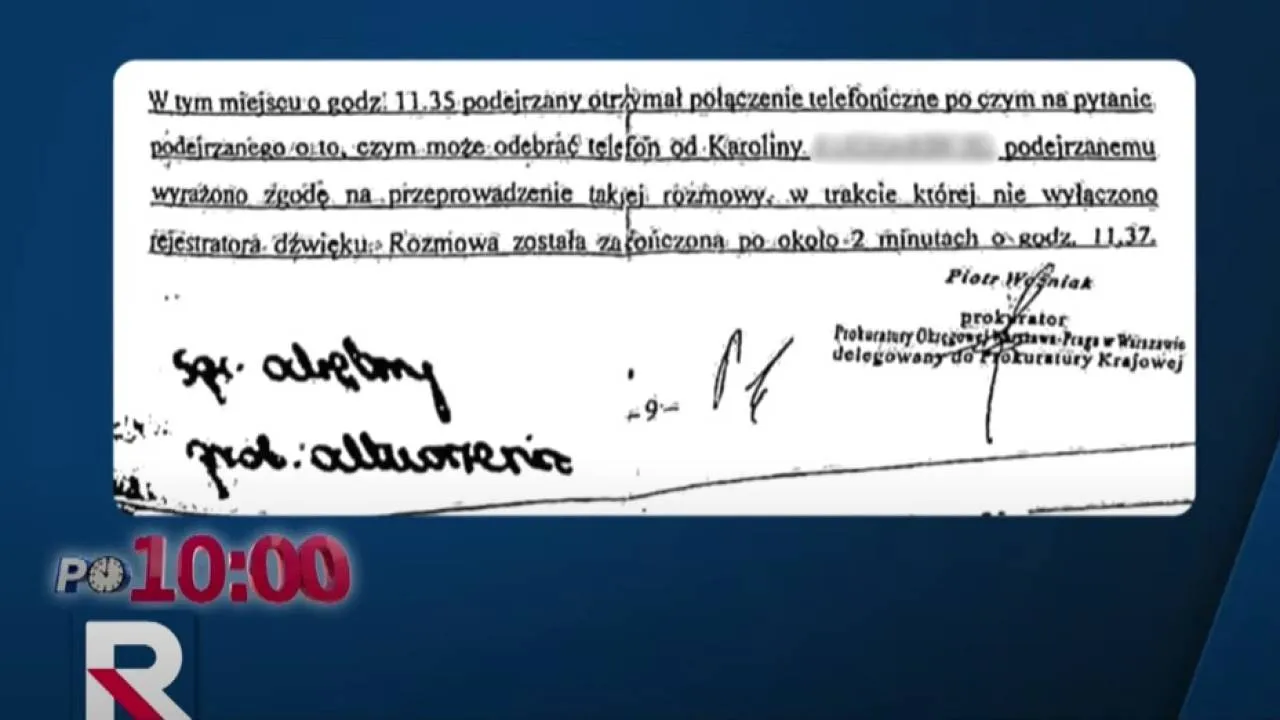 TV Republika: Nielegalne podsłuchy w prokuraturze?  Ujawniono fragment przesłuchania