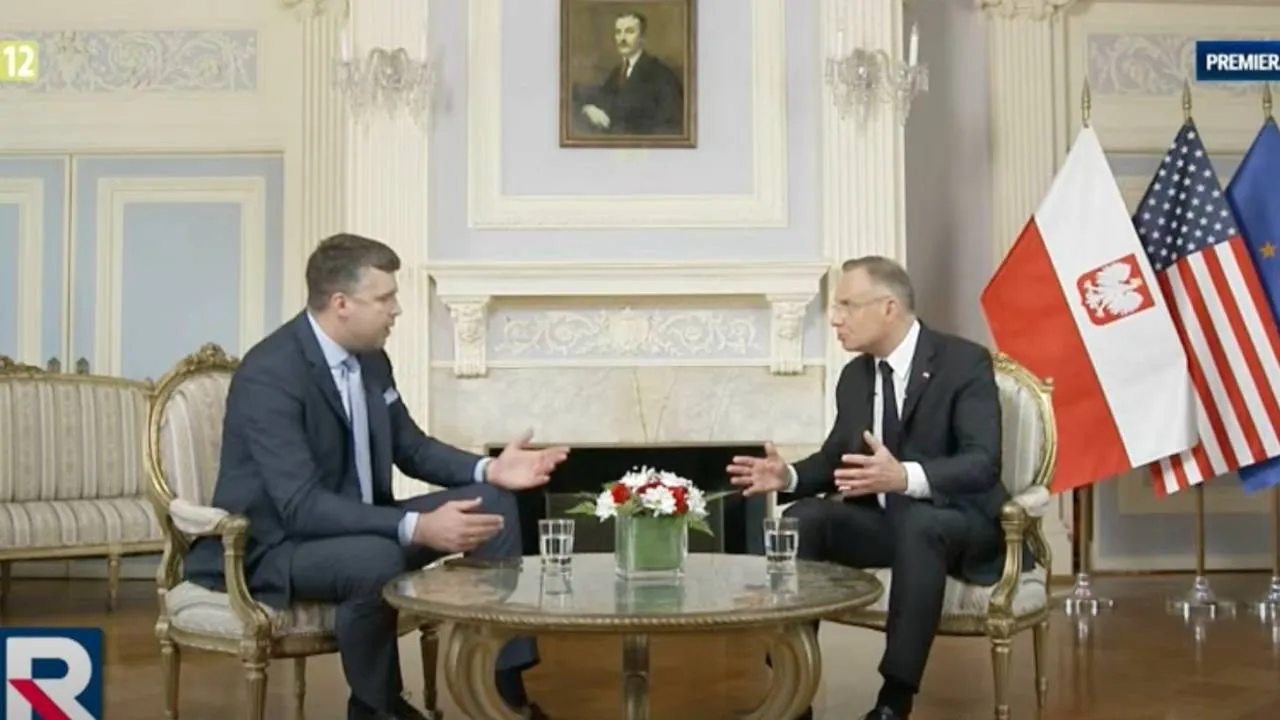 Prezydent odpowiada na wpisy Tuska. "Rozmawiałem z polskim dziennikarzem w polskich mediach"