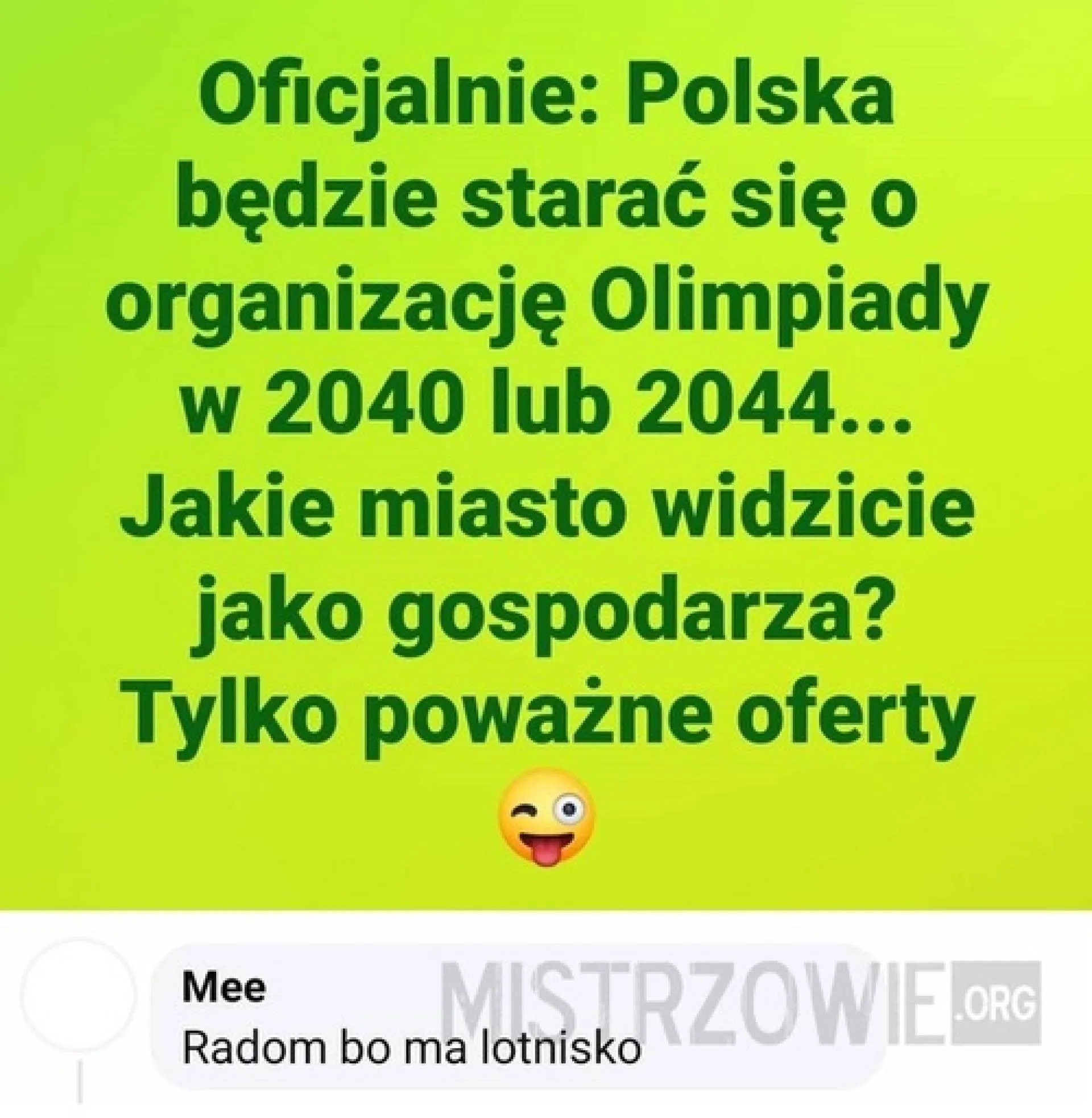 Poważna oferta