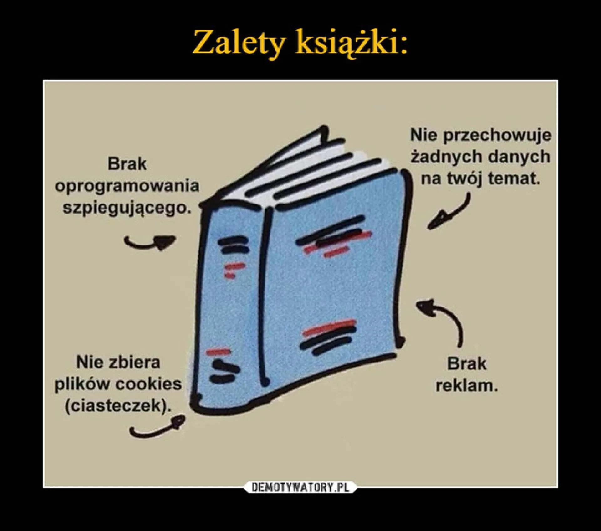 Zalety książek