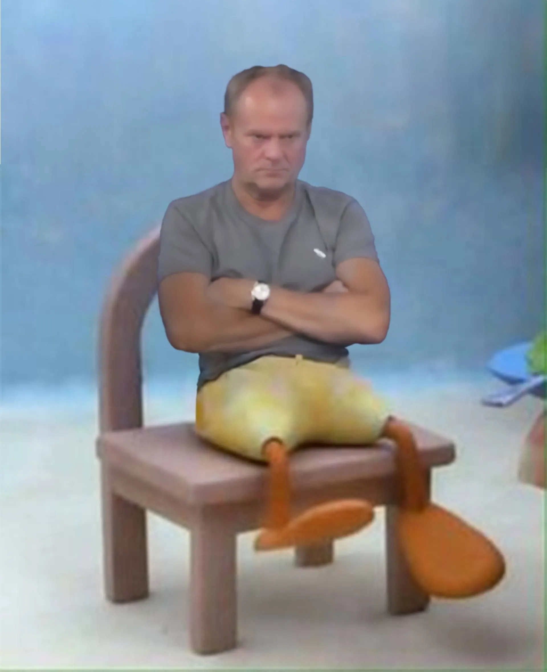 Tusk po powodzi