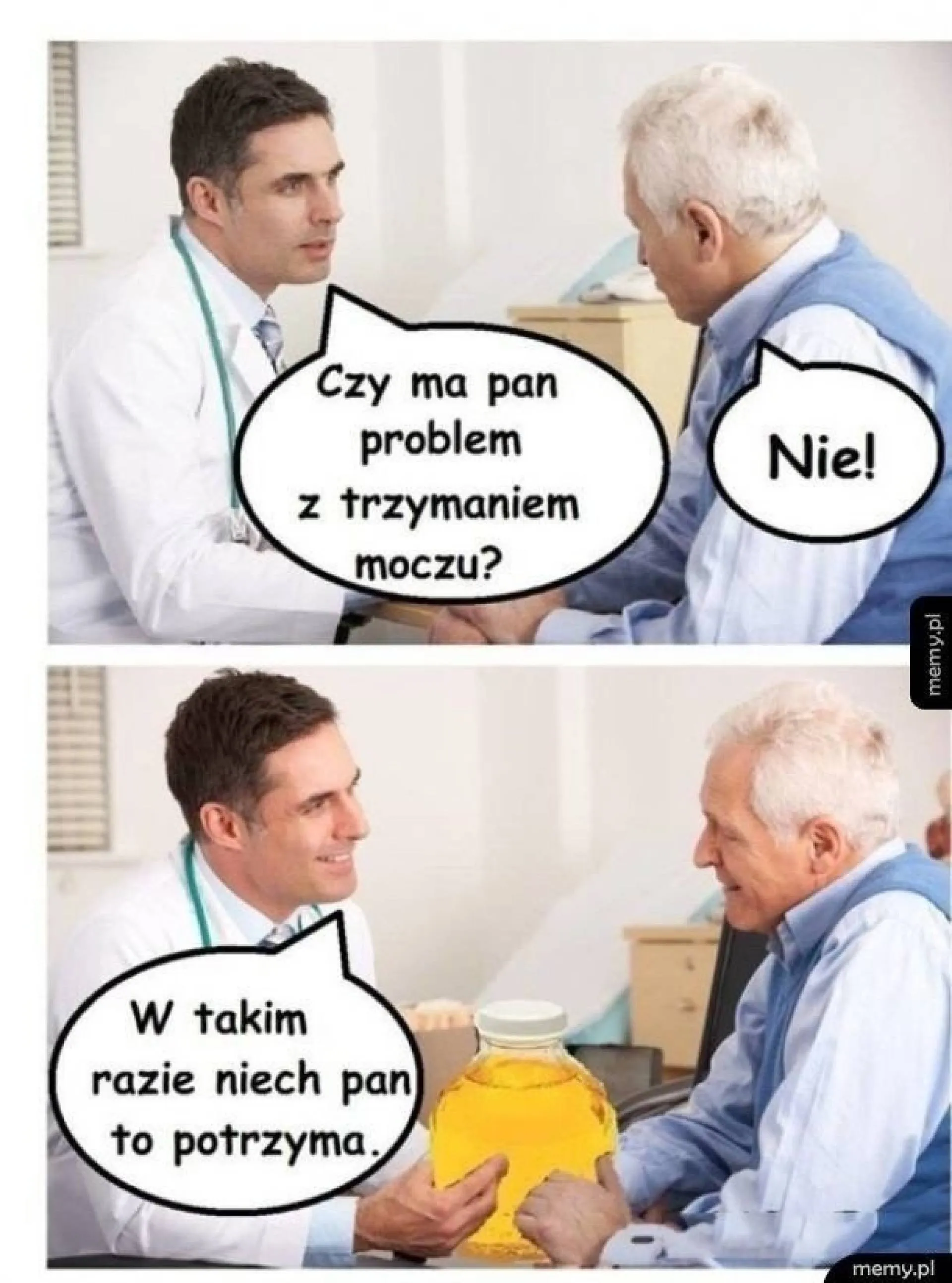 Problem z trzymaniem