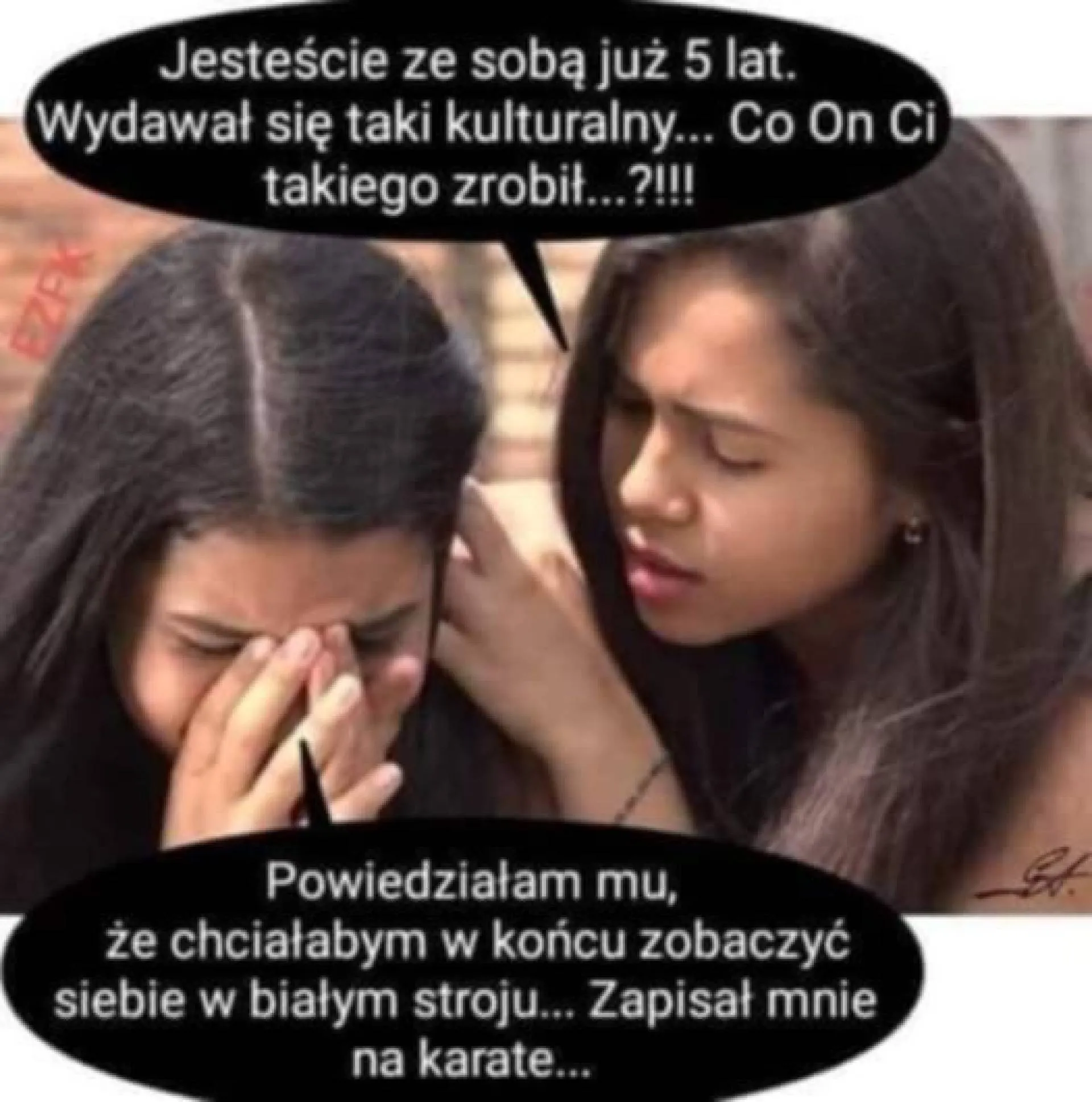 Biały strój