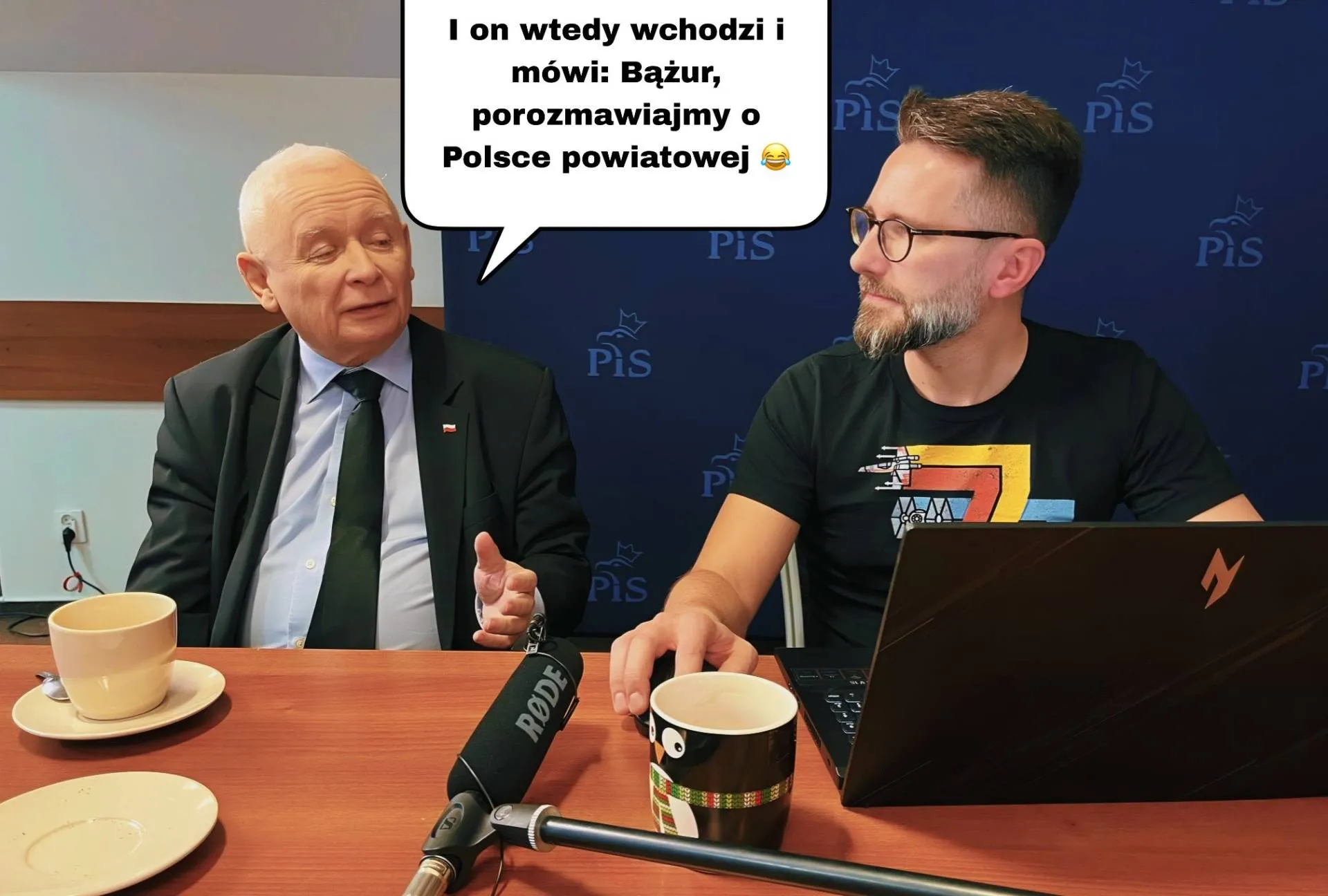 On wtedy mówi