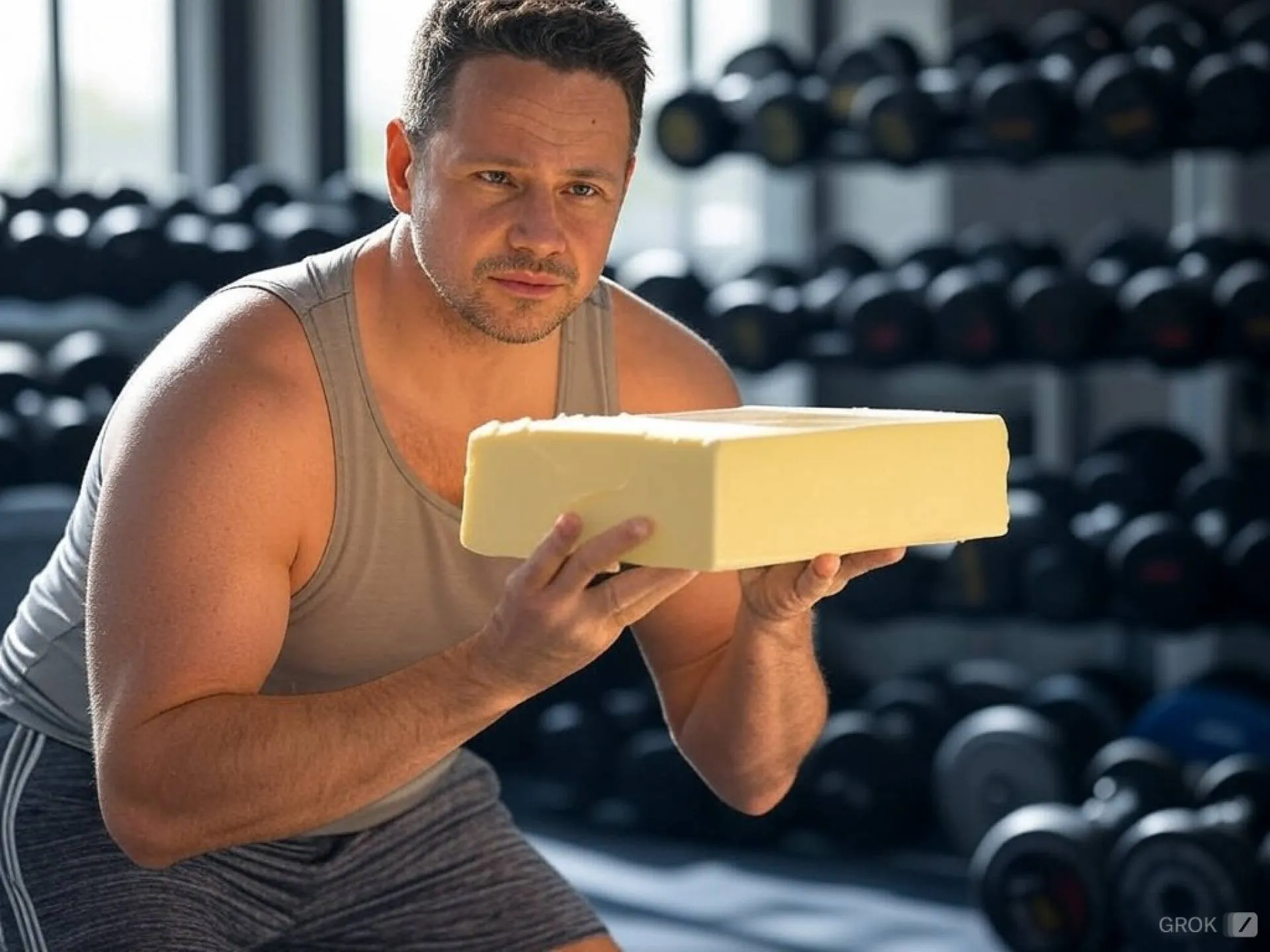Maślany trening Rafała
