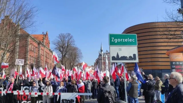 Protest w Zgorzelcu