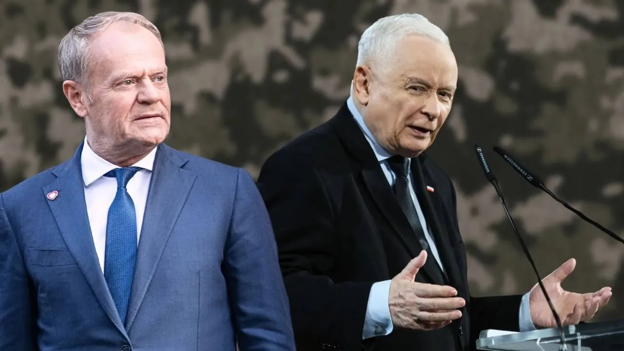 Donald Tusk i Jarosław Kaczyński Donald Tusk i Jarosław Kaczyński