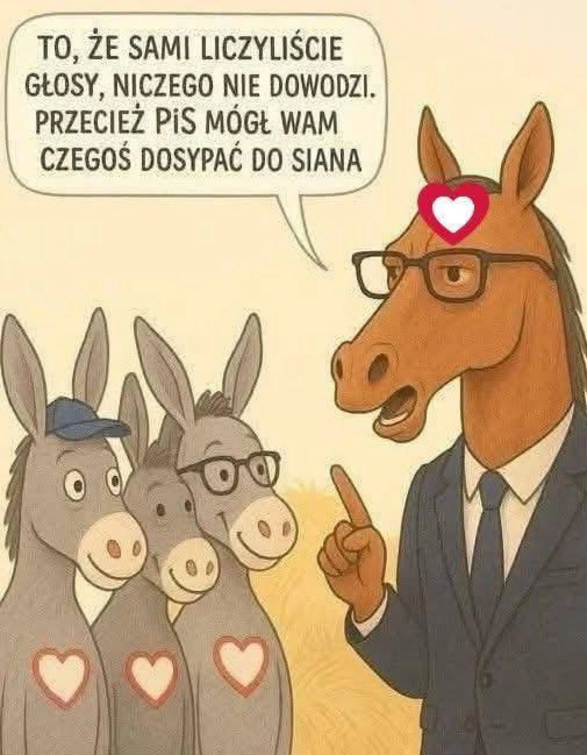 By się uśmiał