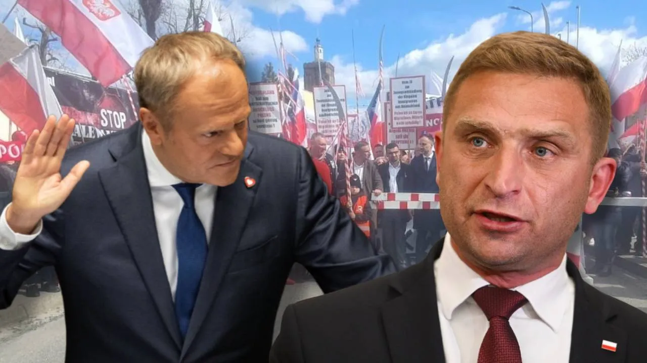 Donald Tusk//Robert Bąkiewicz Donald Tusk//Robert Bąkiewicz