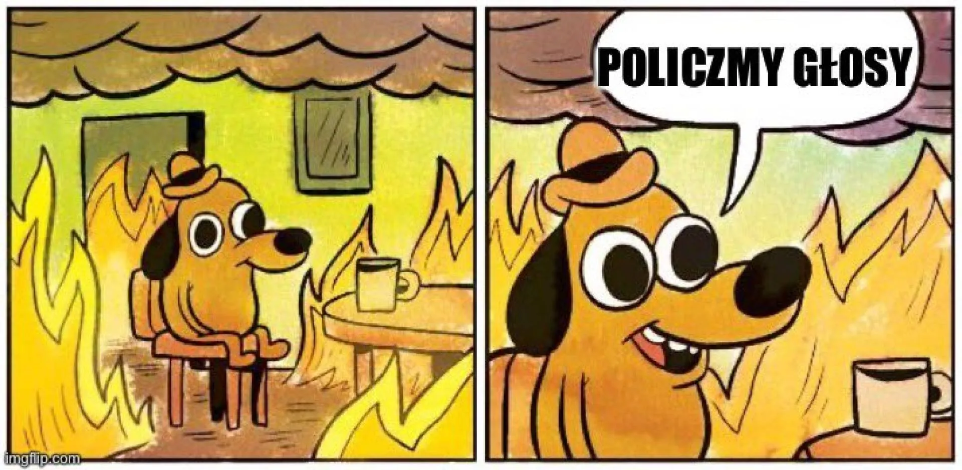 Pali się, ale...