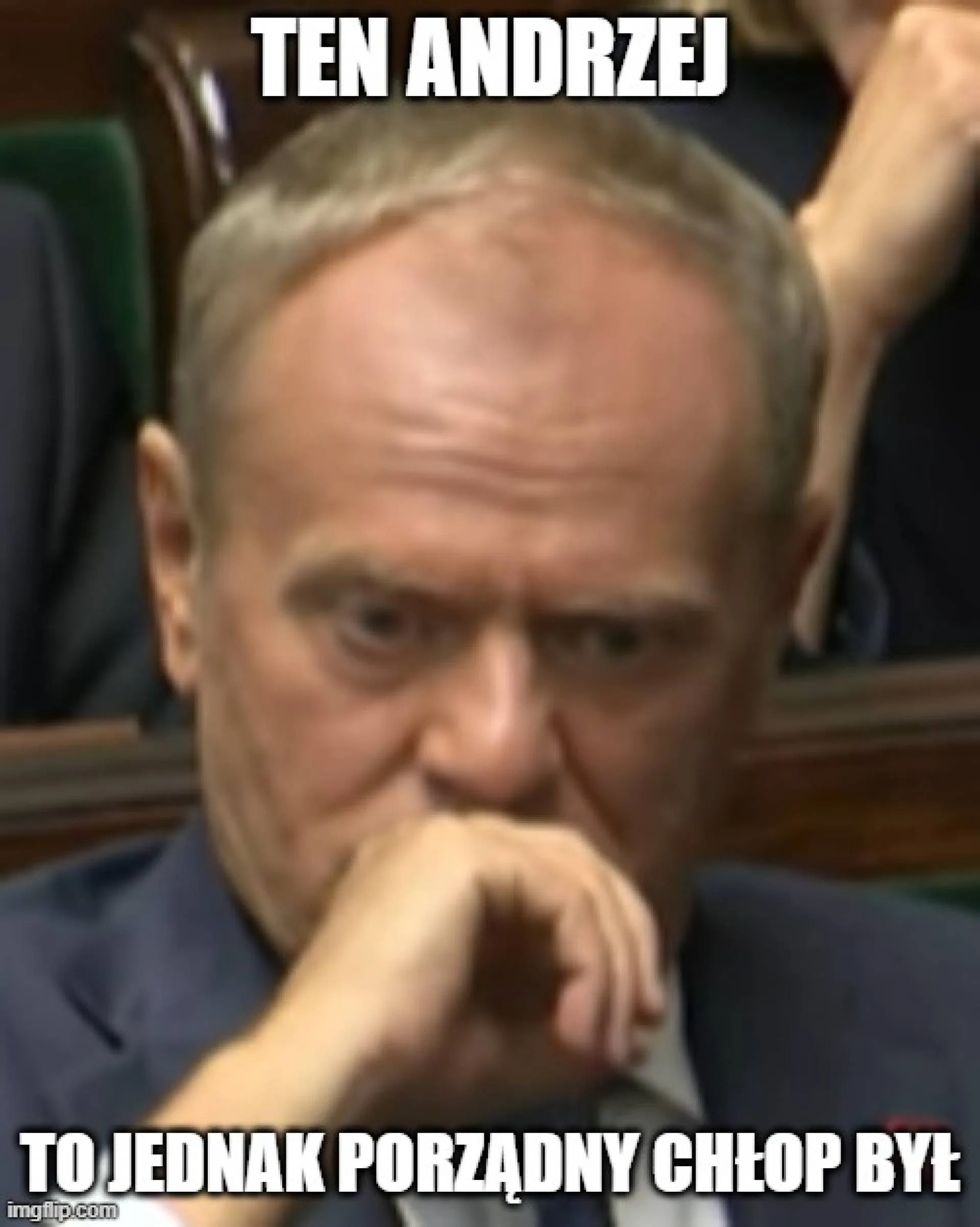 Tusk na zaprzysiężeniu