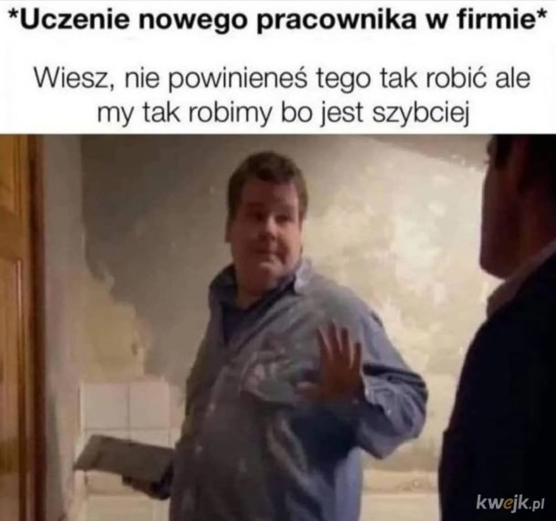 Nowy w robocie