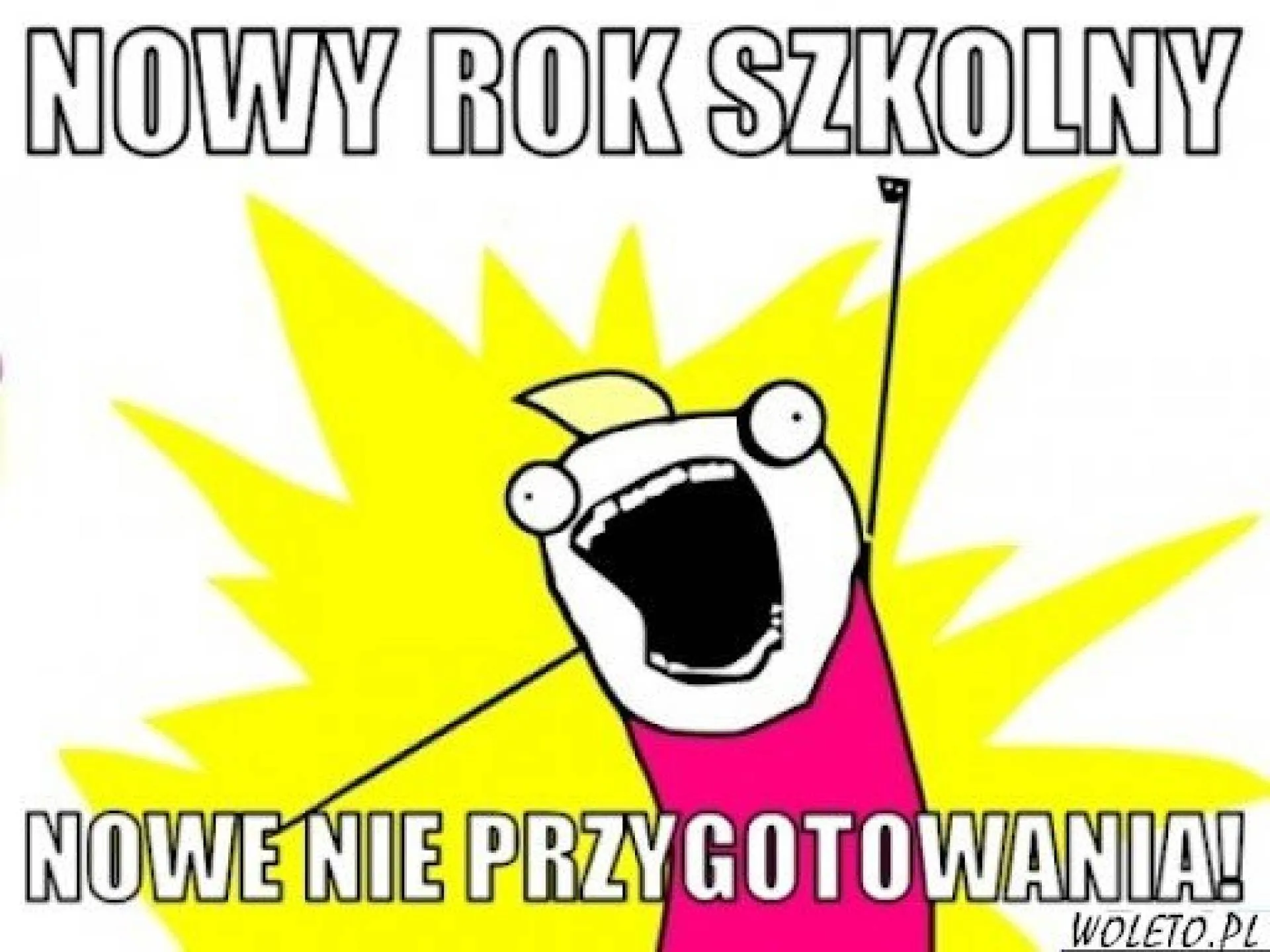 Nieprzygotowanie!