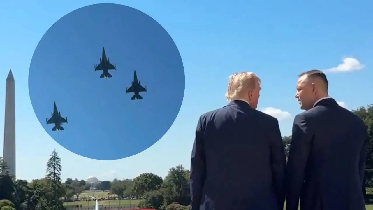 Donald Trump i Karol Nawrocki