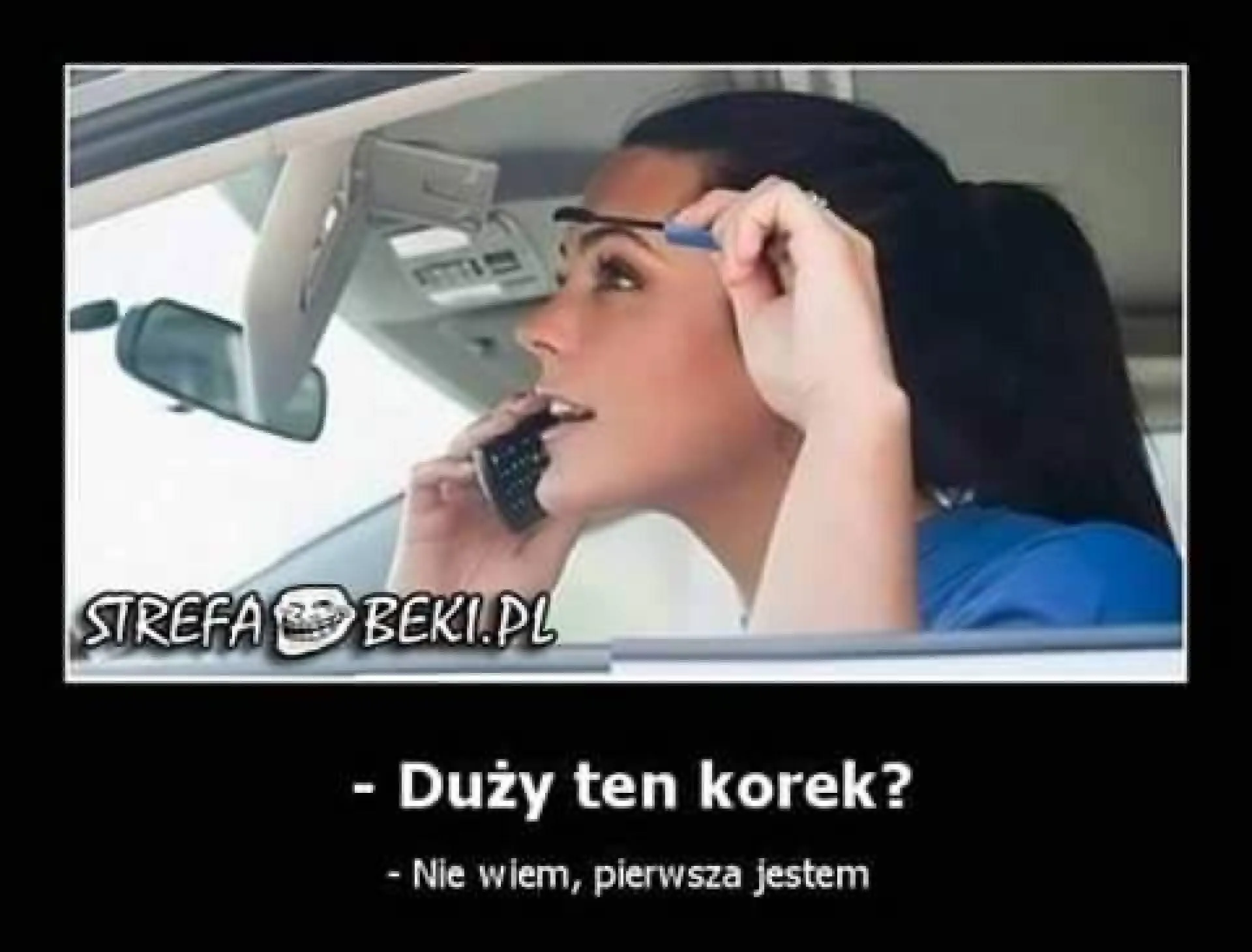 Zagapiła się