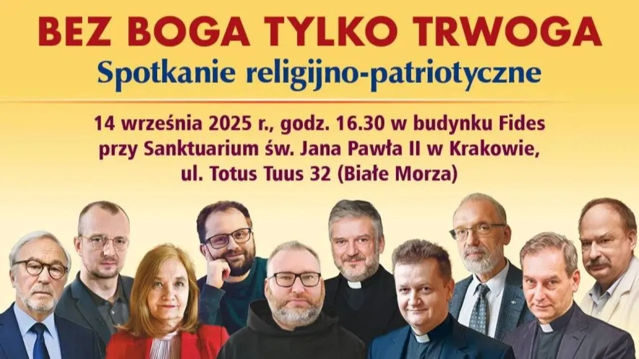 „Bez Boga tylko trwoga”. Wielkie spotkanie Białego Kruka w Sanktuarium św. Jana Pawła II!