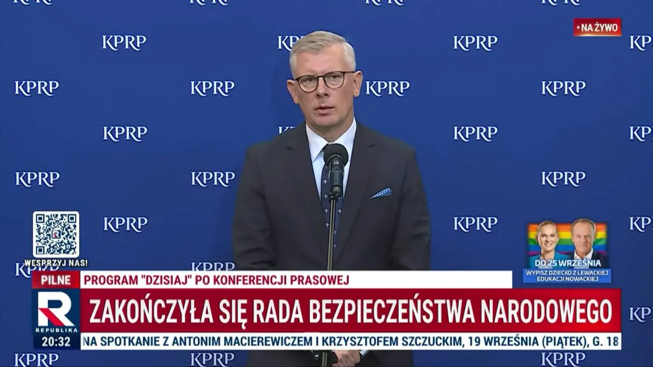 Szef BBN po Radzie Bezpieczeństwa Narodowego: Rosyjski akt agresji zintegrował polską scenę polityczną