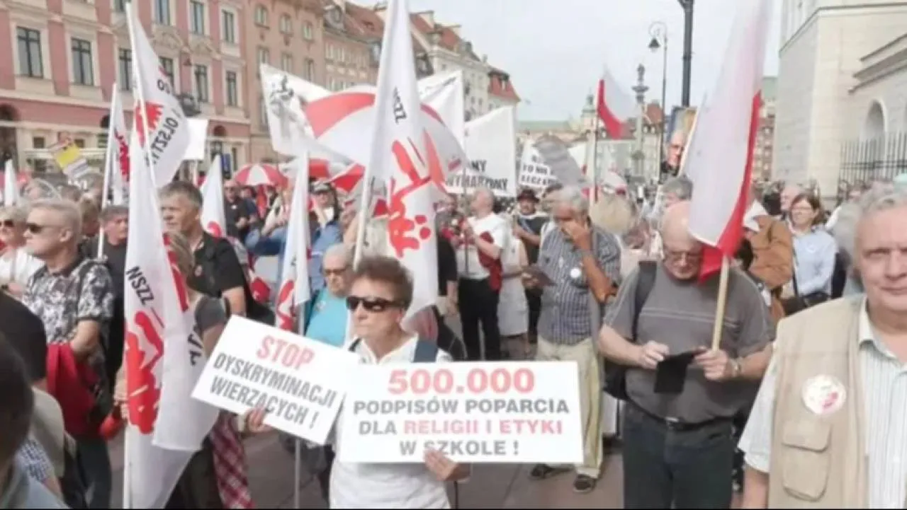 Manifestacja w Warszawie