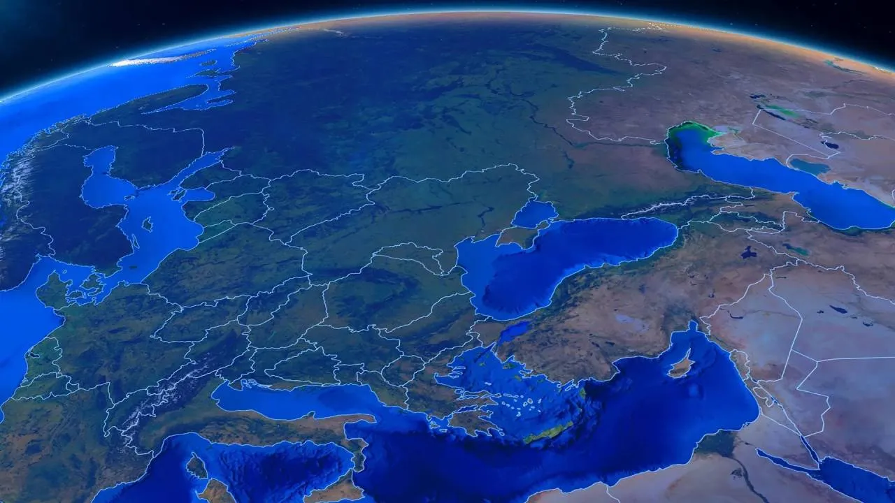 Mapa Europy