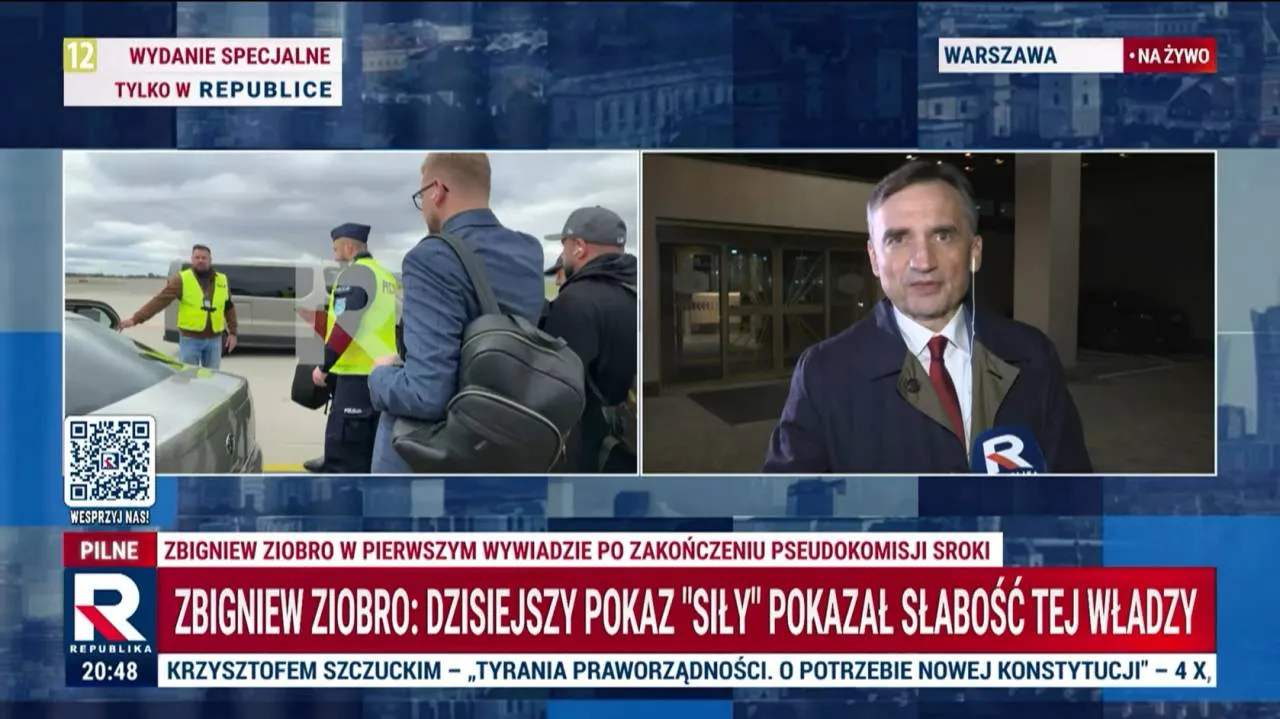 „Oni mnie inwigilują”. Ziobro opowiedział, jak służby prześladują jego rodzinę