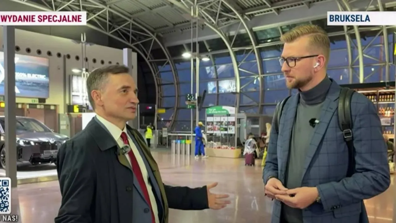 Zbigniew Ziobro w Brukseli Zbigniew Ziobro w Brukseli