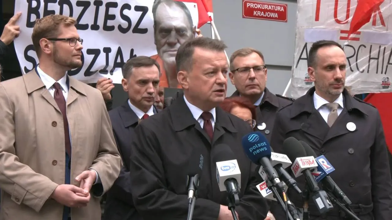 Błaszczak z przesłaniem do rządzących: Wasze rządy nie będą wieczne. Odpowiecie za łamanie prawa