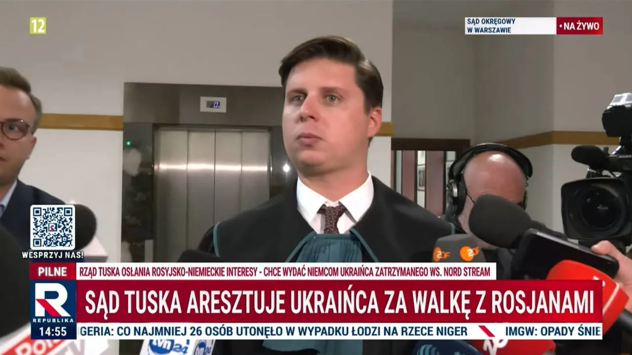 Areszt dla Wołodymyra Z. Obrońca odniósł się do argumentacji sądu. Będzie zażalenie