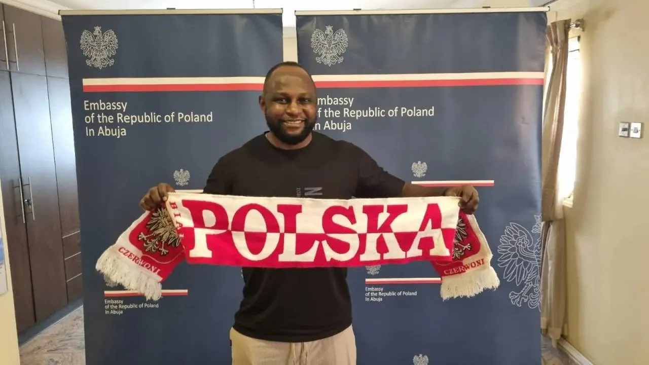 Wyjątkowy gość w ambasadzie RP w Nigerii. Kibice pamiętają go doskonale