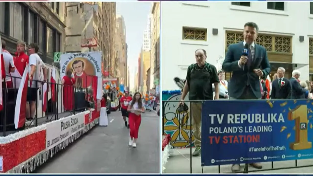 Wyjątkowa Parada Pułaskiego w Nowym Jorku z udziałem TV Republika. "To pokazuje polską siłę" [WIDEO, ZDJĘCIA]