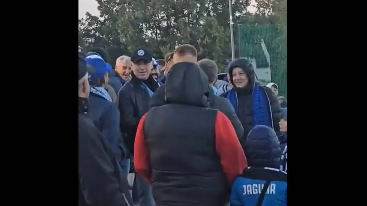 Prezydent obejrzał mecz Jaguara. Karol Nawrocki na trybunach w Wolanowie