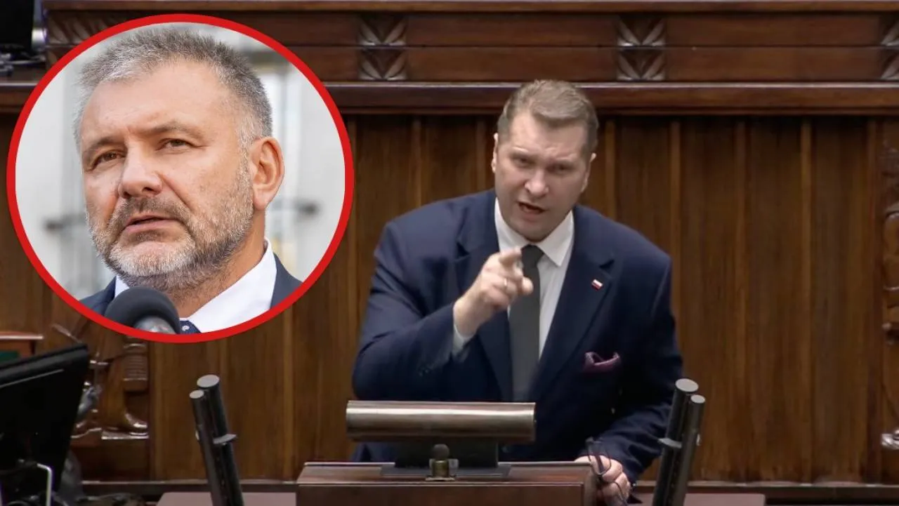"Małpa z brzytwą, lata i tnie wszystko". Mocne słowa posła PiS o Żurku [WIDEO]