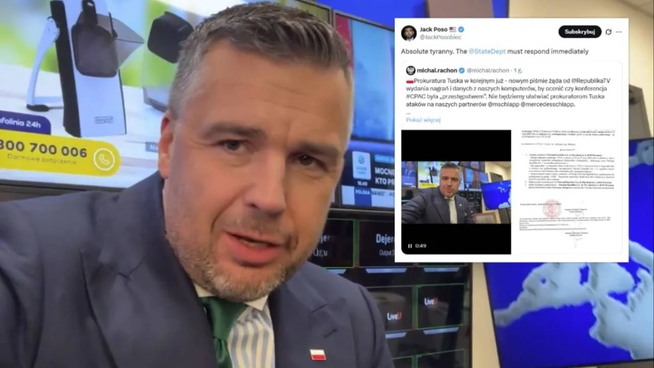 Prokuratorzy chcą nagrań i danych od Republiki. Rachoń: "Nie ułatwimy ataków". Reakcje nawet z USA